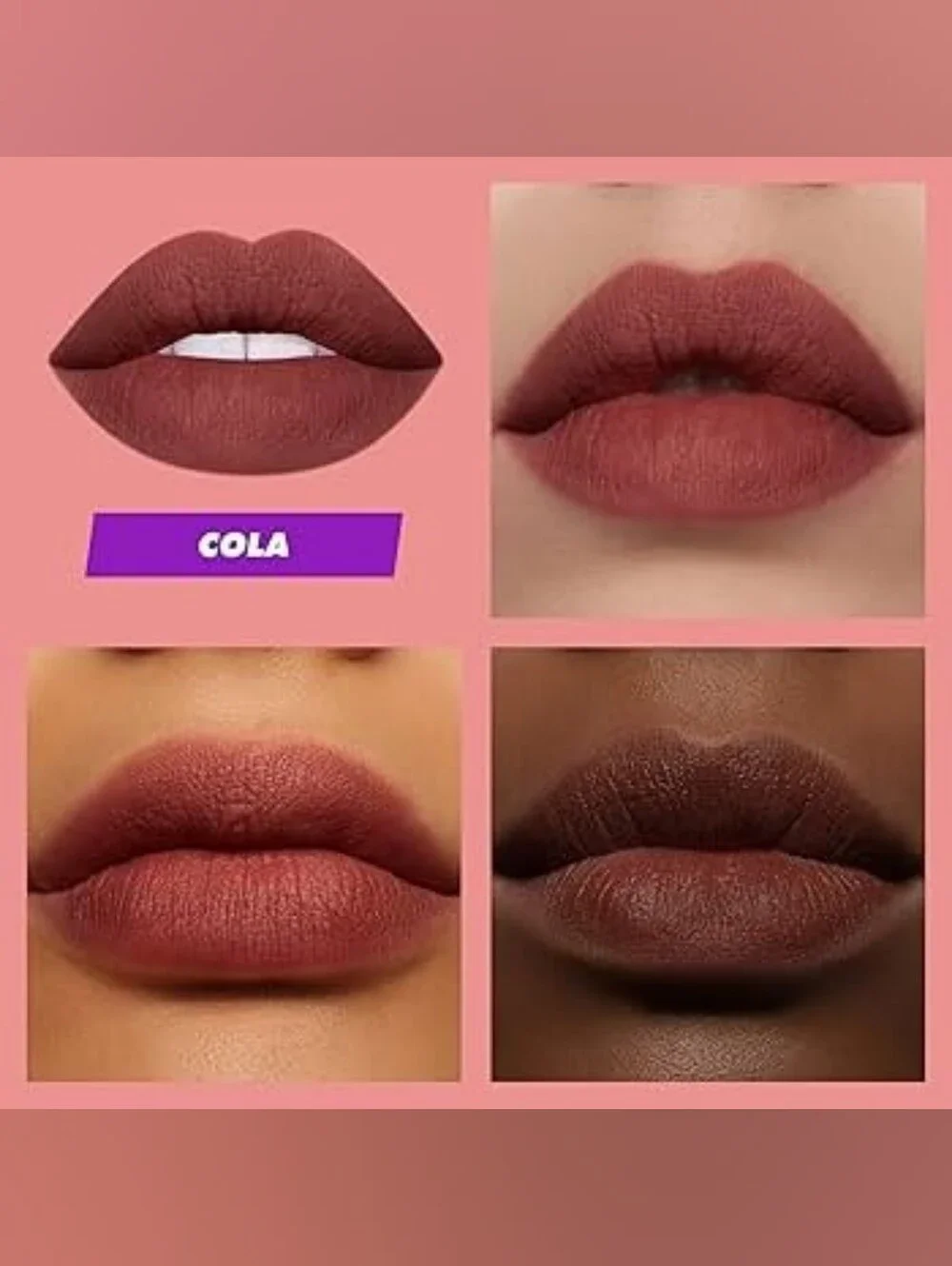 ❇️🧚‍♀️COLA Lime Crime RARE Plushies Soft Matte Lipstick NWT